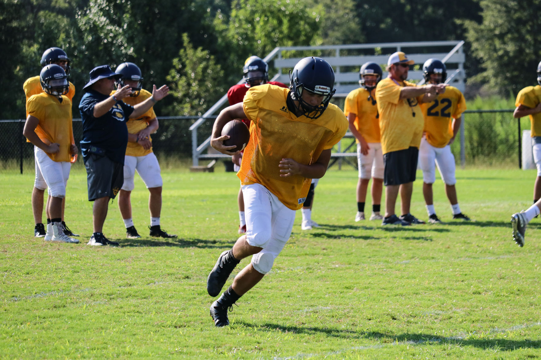 The King's Academy Football Practice